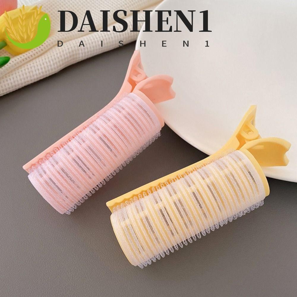 Daishen1 โรลม้วนผมหน้าม้า คลิปปุยธรรมชาติ มีกาวในตัว ทนทาน สําหรับผู้หญิง