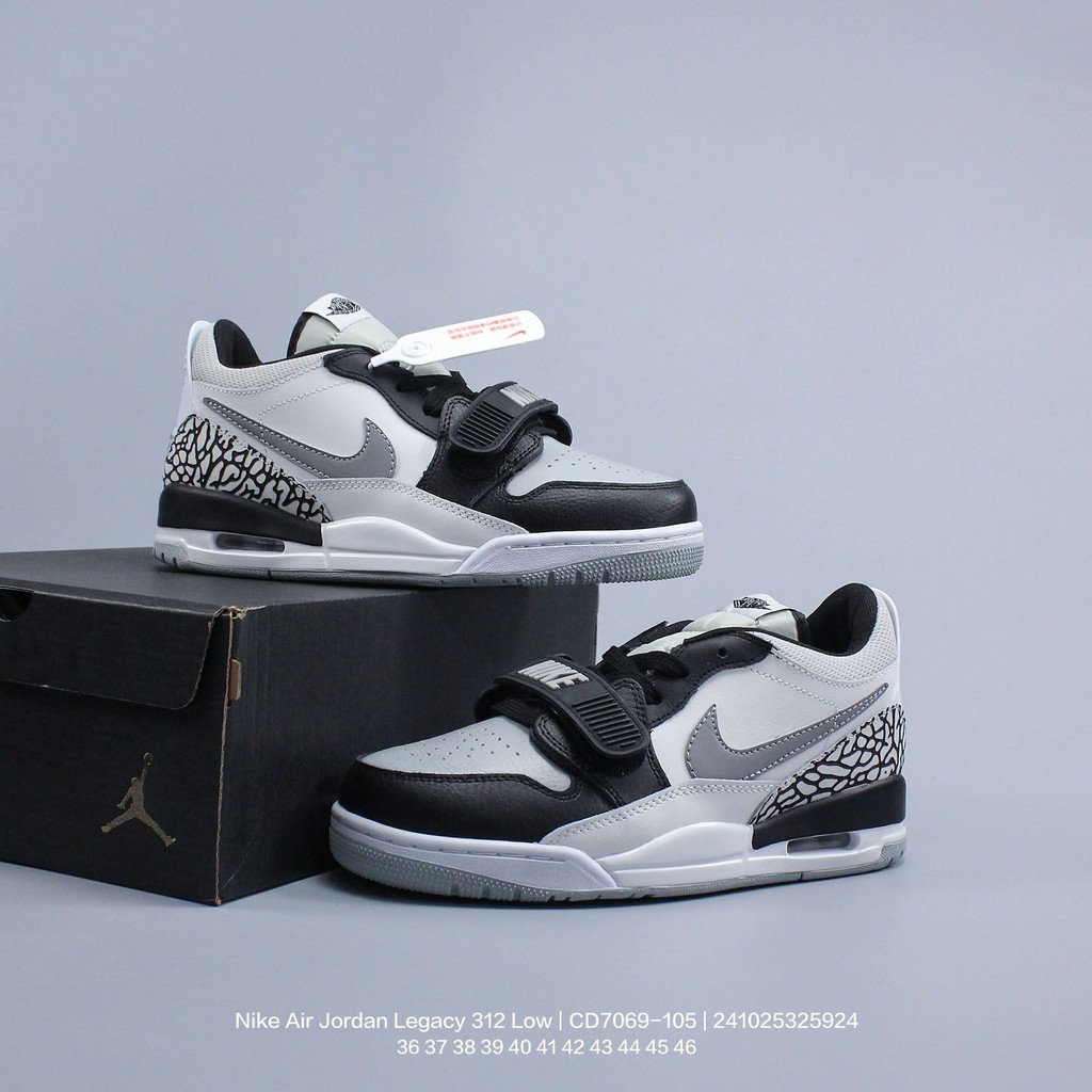 Nike Air Jordan Legacy 312 รองเท้าบาสเกตบอลที่ทนต่อการสึกหรอ รองเท้าบาสเกตบอลลำลอง รองเท้าวิ่งสำหรับผู้ชายและผู้หญิง