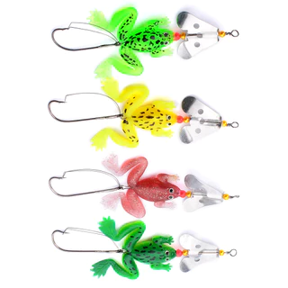 CISEA F43 frog lure กบยาง ปลากัด เหยื่อตกปลา เหยื่อยาง กบกระโดด ตกปลา กบส่าย 9cm 6g