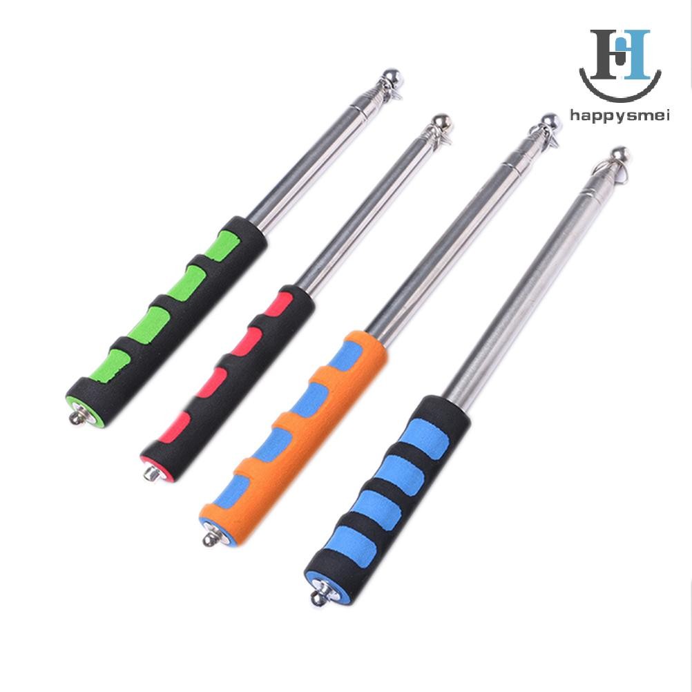 [GA] ใหม่ 2M แบบพกพาขยายได้มือถือ Windsock เสาธง Telescopic Ferula Pointer TH