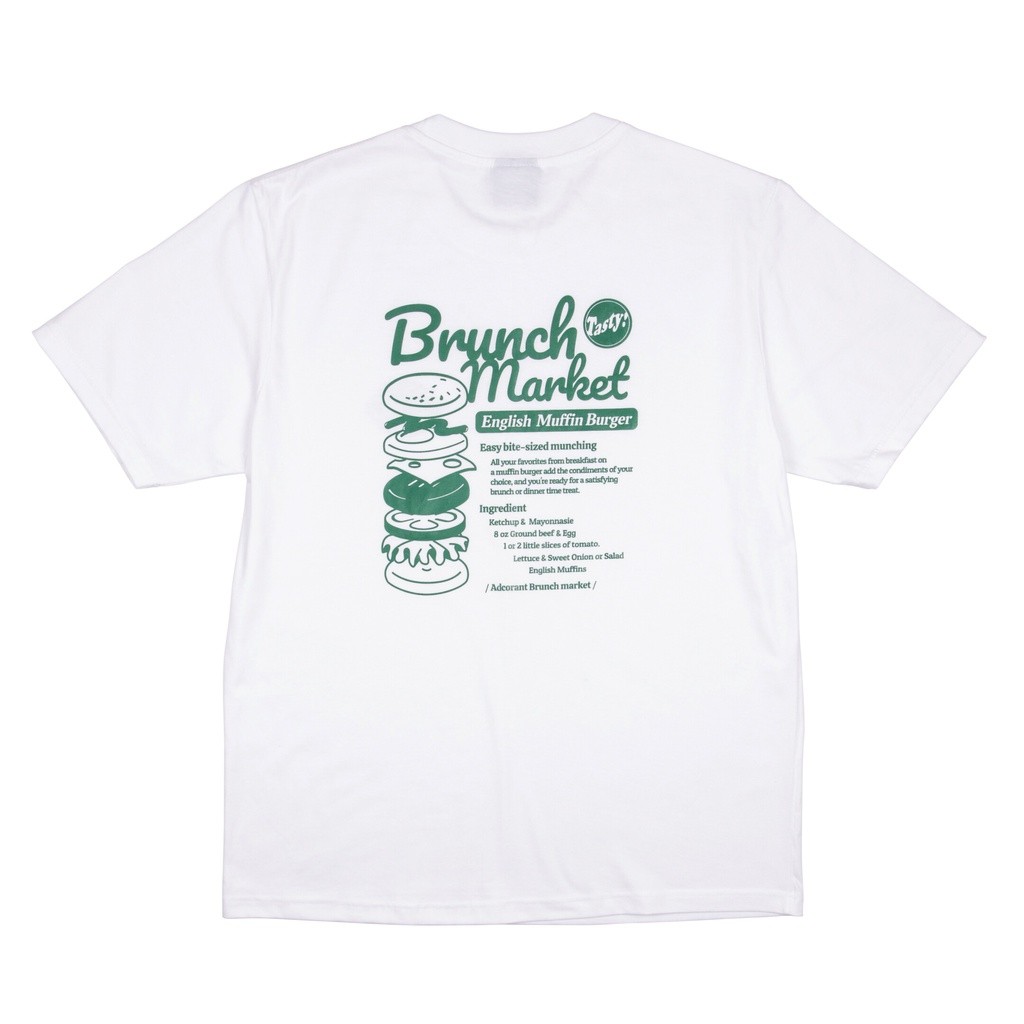 [พร้อมส่ง] BRUNCH MARKET TEE | เสื้อยืด BRUNCH MARKET