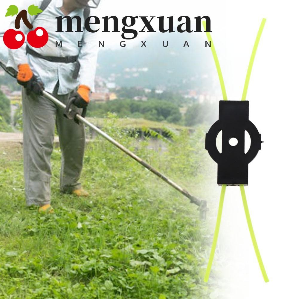 Mengxuan เชือกหญ้า 5 ชิ้น, อุปกรณ์เสริมเครื่องตัดหญ้าทดแทนแบบเรียบง่าย, อุปกรณ์สวนกําจัดวัชพืชที่ทนต่อการสึกหรอแบบถอดได้แบบพกพาหญ้า