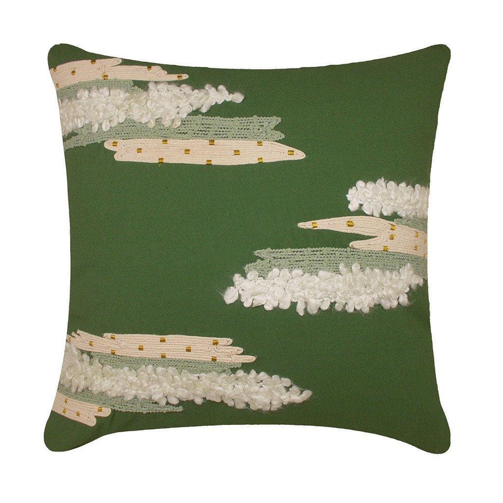 SB Design Square หมอนอิง รุ่น #CUMF730/45X45 สีเขียว (45x16x45 ซม.)  แบรนด์ SCHULTZ DESIGN