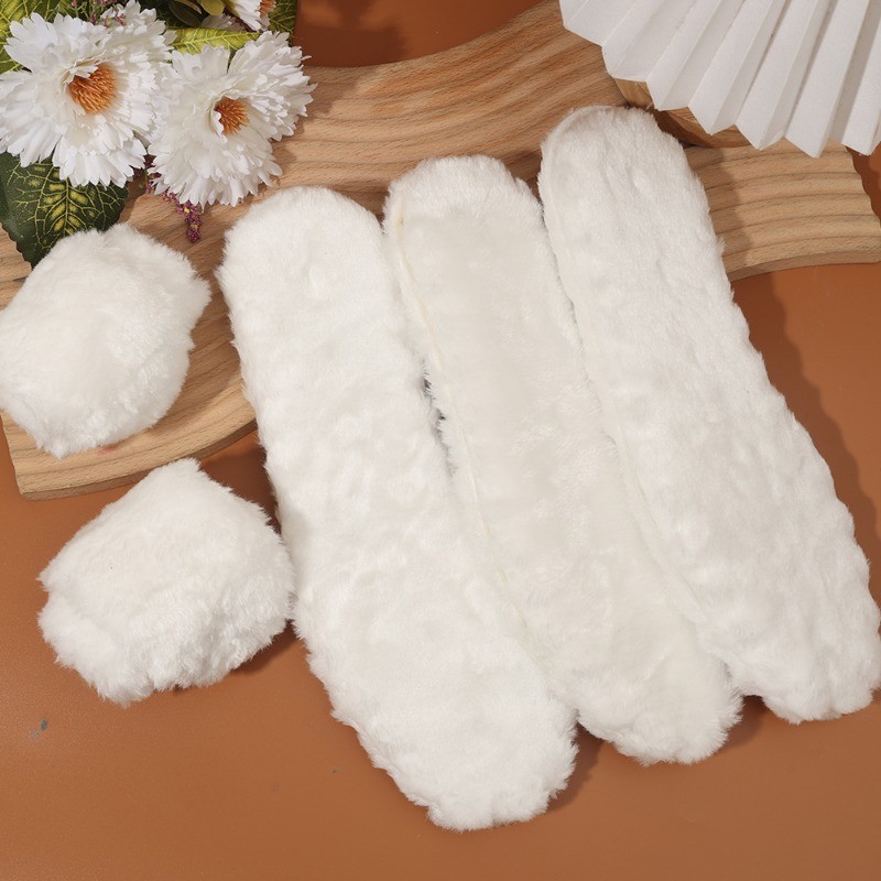 1 คู่ Lamb ขนแกะ Plush Insoles ผู้ชายผู้หญิงฤดูหนาวอุ่นขนสัตว์นุ่ม Thicken รองเท้าแผ่นความร้อน Breathable รองเท้าใส่