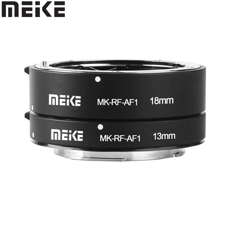 Meike MK-RF-AF1 Auto Focus Macro Extension Tube 13mm 18mm for Canon EOS R EOS RF EOS RP EOS R6 EOS R