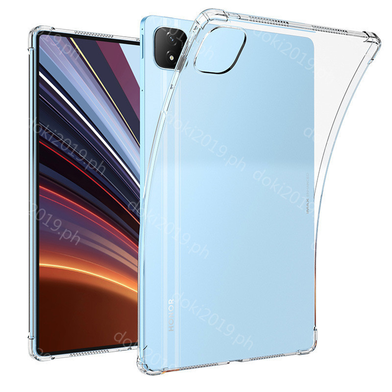 สําหรับ Honor Pad GT Pro 12.3 "2024 Honor Pad 9 12.1 X9 X8 Pro X8a X8 Lite TPU ปกหลัง 4 ถุงลมนิรภัยกันกระแทกโปร่งใสสําหรับ Honor Pad GT Pro 12.3 นิ้วกรณี