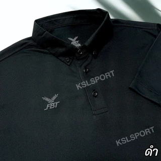 FBT เสื้อโปโล คอปก สีพื้น รุ่น B2C412 ไม่ร้อน ใส่สบาย ไม่ต้องรีด ฟ้า/ดำ/เทา/เขียว/กรมท่า/น้ำเงิน