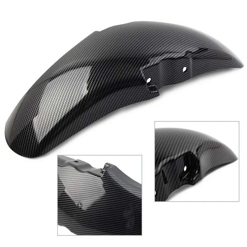 Mo Carbon Fiber Motorcycle Front Fender Mudguard Cover For Honda CB400 1992 1993 1994 1995 1996 1997