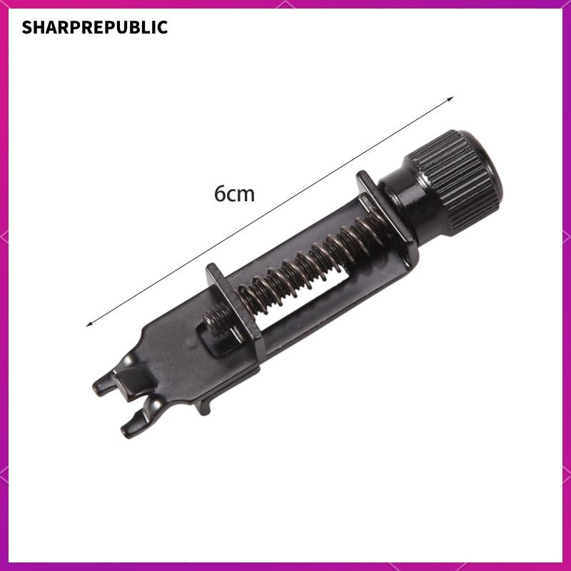[Sharprepublic] Guitar Bridge Intonation Tool No Wrench Needed Simple to Use for Tremolo Bridge