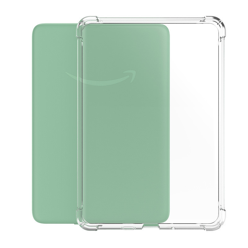 Jelly สําหรับ 2024 Kindle 11th generation K12 2022 11th Gen K11 C2V2L3 6.0 นิ้ว soft TPU โปร่งใส anti-fall cover 2024Kindle Kindle11th 6″ เคสป้องกันกลับ shell case – โปรปัง