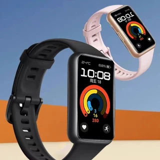 สายซิลิโคนกีฬา for Huawei Band 10 9 8 7 6 / 6 Pro Honor Band 6 7 สายรัดกีฬา Huawei Band 7/6 สายนาฬิกาอุปกรณ์เสริม