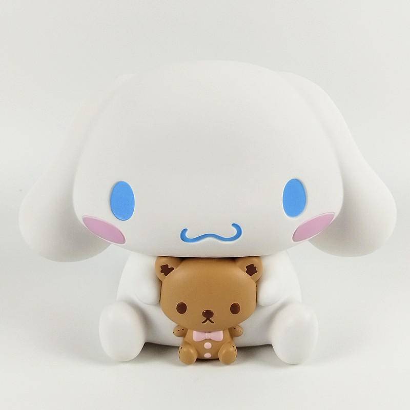 Sanrio Cinnamoroll 7" Vinyl Plastic Coin Bank Ornament Money Saving 240812