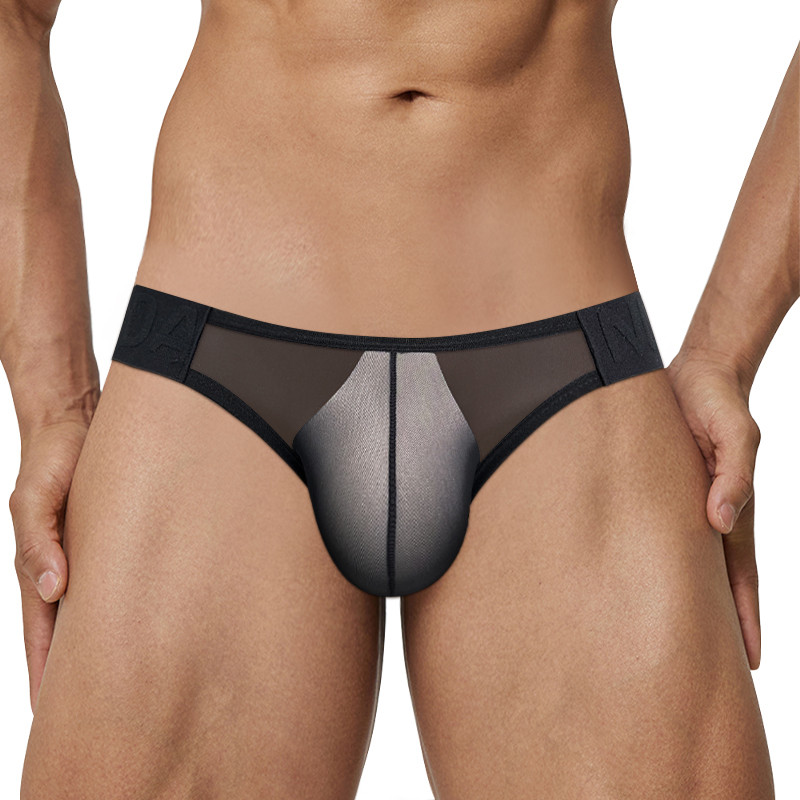Hot Men ชุดชั้นในโปร่งใสสะโพกยก Mens Thongs Hollow T-Back U นูน Jockstrap Ultrathin ชายกางเกง G -Str