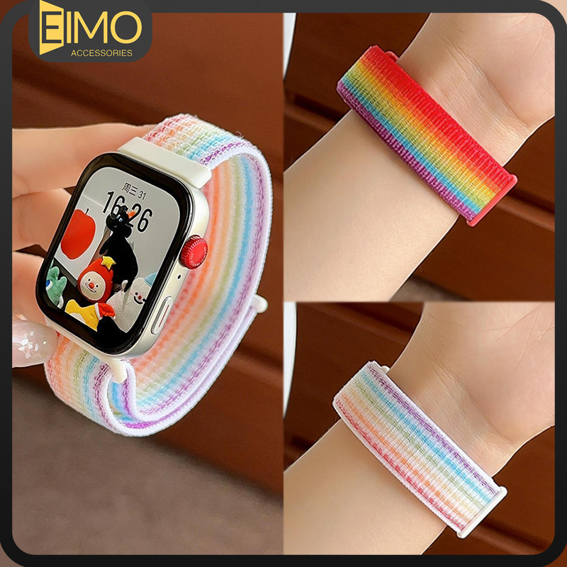 สายคล้องห่วงไนลอน Huawei Watch Fit 4 /Huawei Watch Fit 4 Pro เปลี่ยนสายพานปรับได้ Smartwatch for Hua