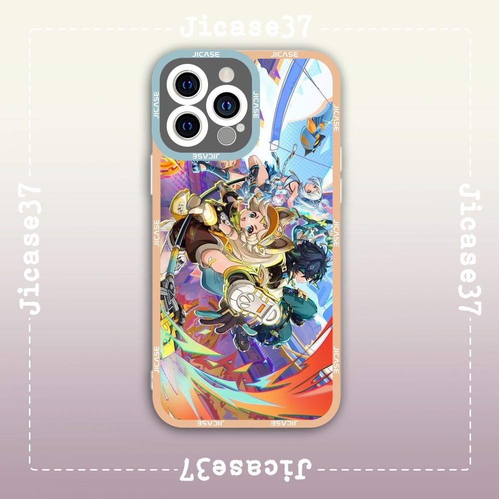 เคส iPhone Square Edge Samsung Xiaomi Oppo Game Genshin Impact ตัวละคร Kinich Kachina