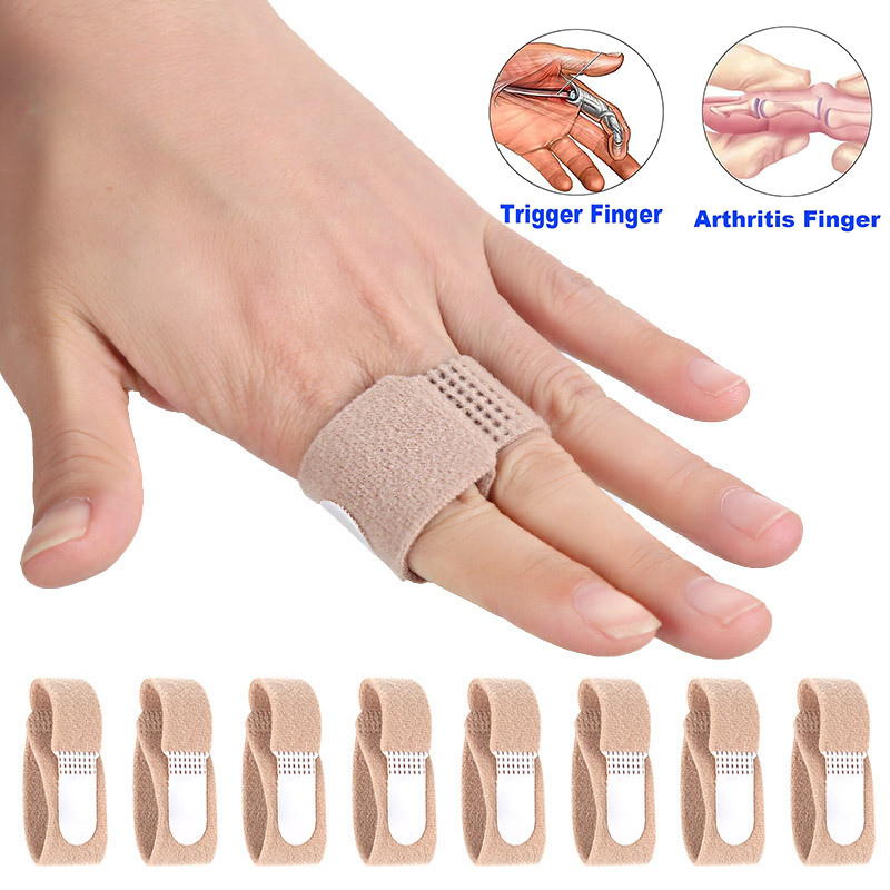 2 ชิ้น Finger Buddy Wraps Broken Jammed Swollen Finger หรือ Dislocated Joint Finger Splints ค้อน toe