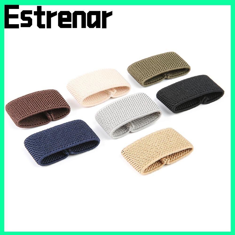 Estrenar Belt Elastic Ring, เข็มขัดกางเกงคงที่ Mini Nylon Twill, อุปกรณ์เสริมแหวนนิ้วระดับกลาง