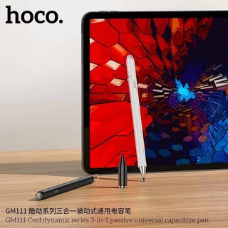 HOCO GM111 ปากกาทัชสกรีน ใช้งานได้ 3 หัว รองรับทุกหน้าจอ แท็บเล็ต มือถือ เขียนลื่น ปากกาสไตลัส hc6