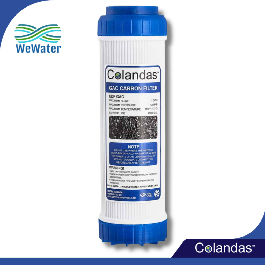 ไส้กรองคาร์บอนเกล็ด 10 นิ้ว ID1000 GAC Carbon Filter 10″ ID1000