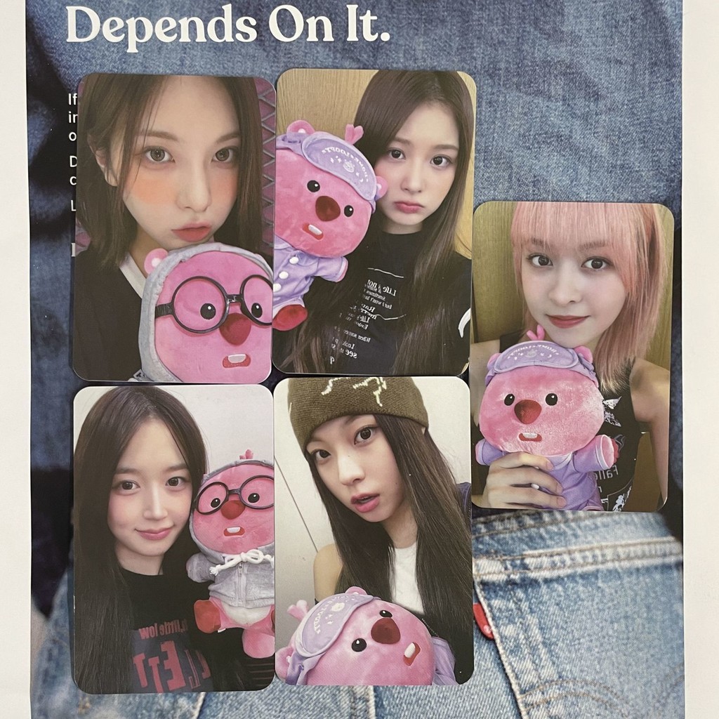 【Official Photocard】nmixx loopy Special bonus card pinkypop LILY、HAEWON、SULLYOON、BAE、JIWOO、KYUJIN