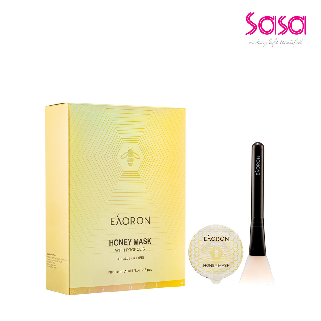 Eaoron Manuka Honey Mask 8pcs เอียรอน มานูก้า ฮันนี่ มาส์ก 8ชิ้น