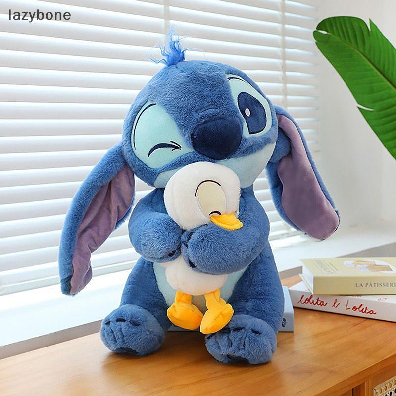 {LZ} 30 ซม.Disney Plush Doll Stitch Lilo ตุ๊กตาน่ารักเป็ด Stitch Plush ตุ๊กตาของเล่นคริสต์มาสเด็กของขวัญวันเกิด Kawaii Decora ของเล่น {lazybone}