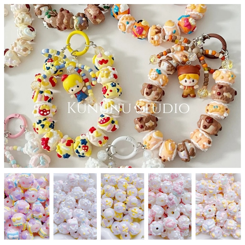 5ชิ้นใหม่หนักน้ํามันมือวาดลูกปัดทําเองรถแขวนน่ารักเม็ดโซ่โทรศัพท์มือถือกระจัดกระจายลูกปัดปากกาเครื่องประดับอุปกร ราคา ถูกที่สุด ดีลบีเคเค