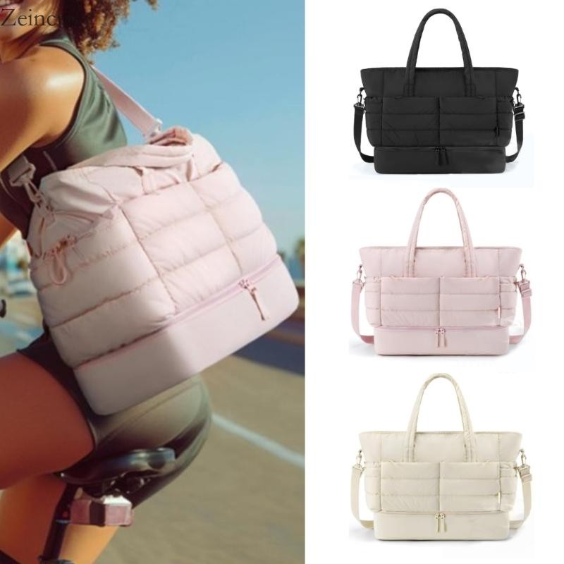 Zein Travel Bag Sport Bag Gym Bag กระเป๋าสะพายที่ใช้งานได้จริง Quilted Gym Bag กระเป๋าออกกําลังกาย