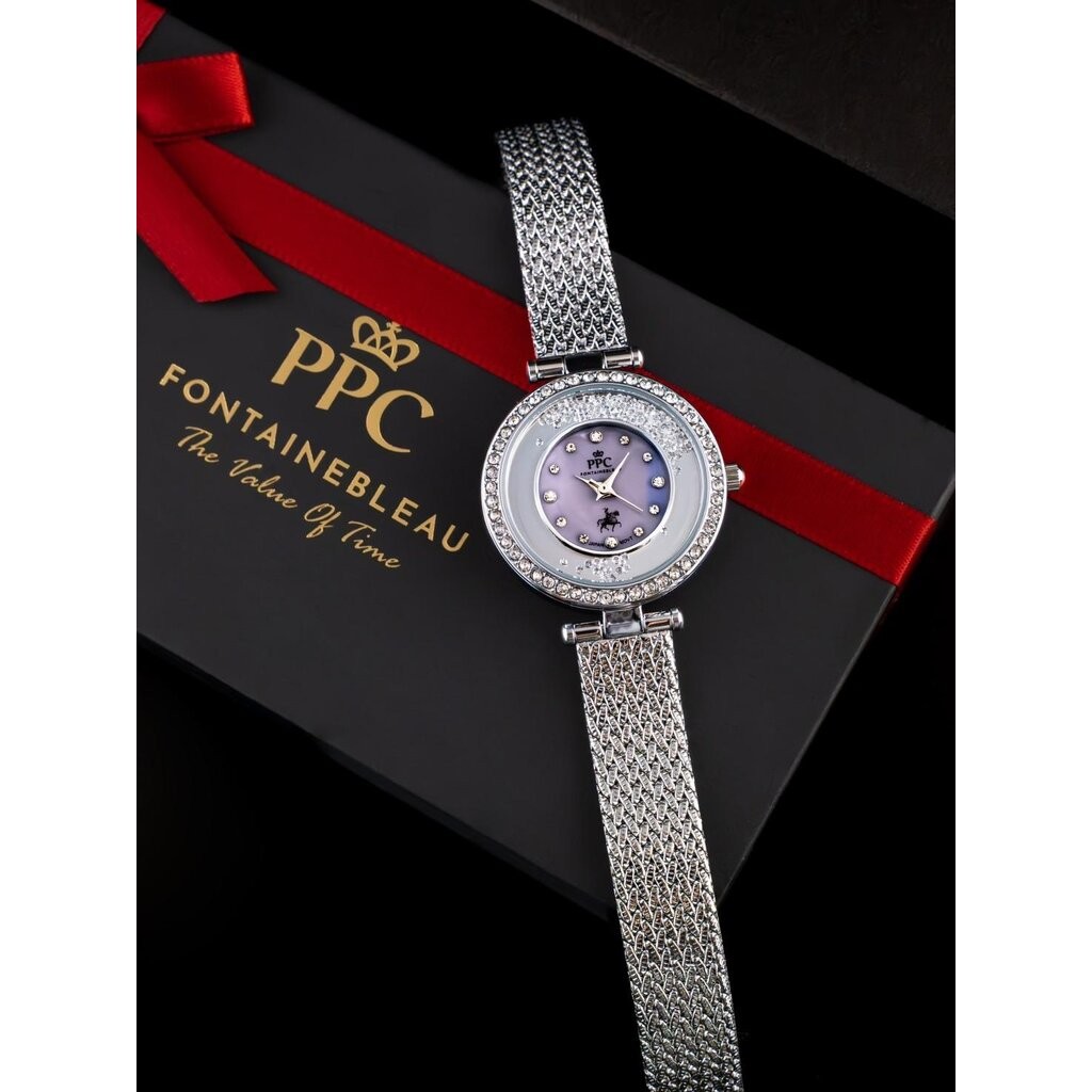 Paris Polo Club PPC-EA06นาฬิกาผู้หญิงParis Polo นาฬิกาปารีสโปโลสุดหรูของแท้ประกันศูนย์ไทย