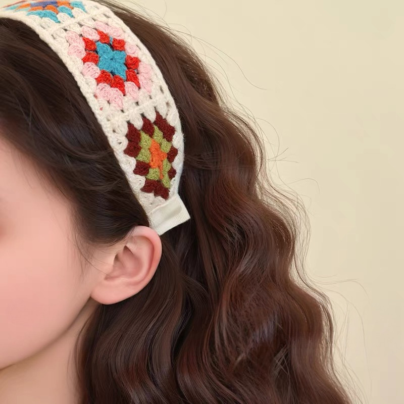 สวยงามสไตล์ชาติพันธุ์เย็บปักถักร้อย Headwear Hairbands เครื่องประดับผม
