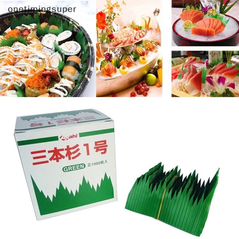 Onetimingsuper 1000 ชิ้น/กล่อง Japan Bento Baran - หญ้าซูชิ Diy เบนโตะจานตกแต่งอุปกรณ์ครัว OTP