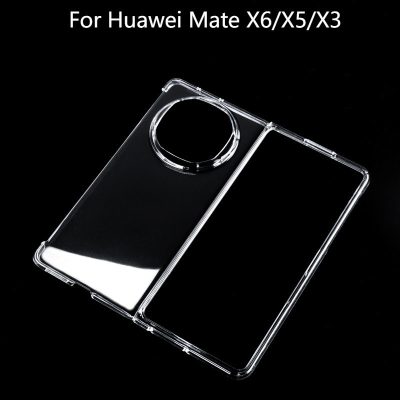 เคสพีซีแบบเต็มและสดใสสําหรับ Huawei Mate X6 X5 X3 X2 Honor Magic V V2 V3 VS VS2 VS3 ฝาครอบโทรศัพท์ปล