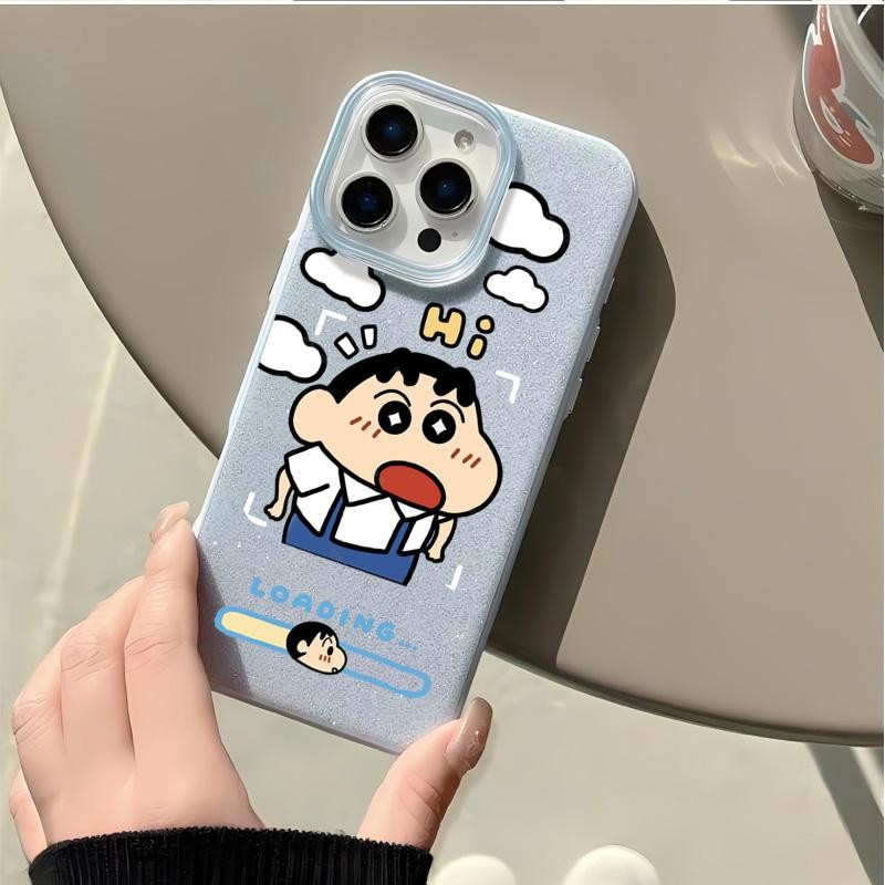 สําหรับiPhone16 11 12 14 13 15 11PRO 15PRO 12PROMAX 16PLUS 14PLUS Hello Xiaoxinการ์ตูนออกแบบเคสโทรศั