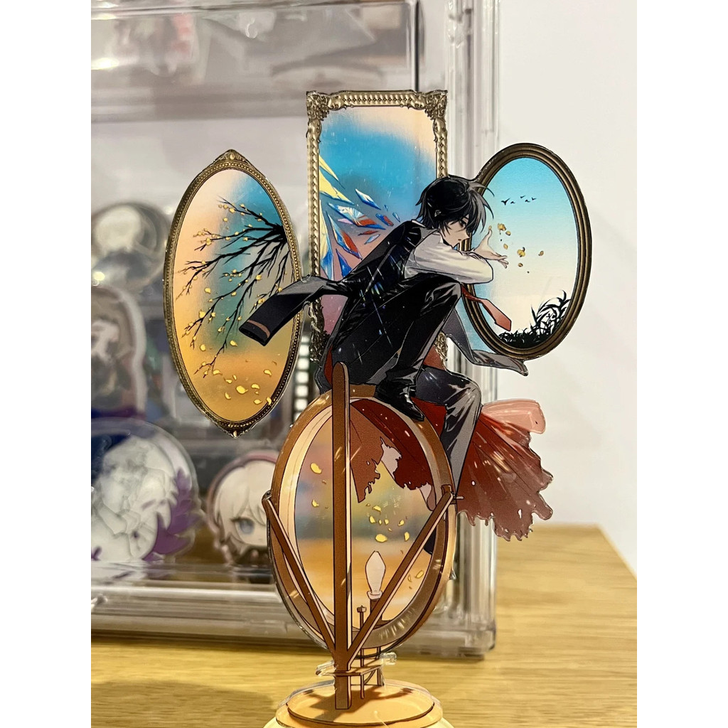 Yi Sang ขาตั้งอะคริลิค Limbus บริษัทรูปจอแสดงผลอะนิเมะสินค้าคอลเลกชันตกแต่งโต๊ะเครื่องประดับ Accesor