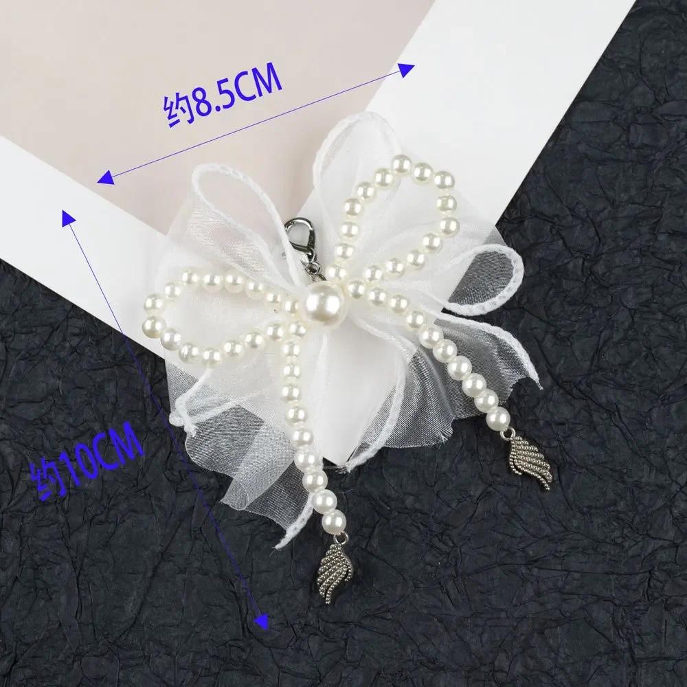 1 ชิ้นรองเท้า Laces Charms สําหรับรองเท้าผ้าใบตกแต่งผ้าไหมริบบิ้น Pearl Bow Shoelaces Charm อุปกรณ์เสริมจี้โลหะรองเท้าตกแต่ง