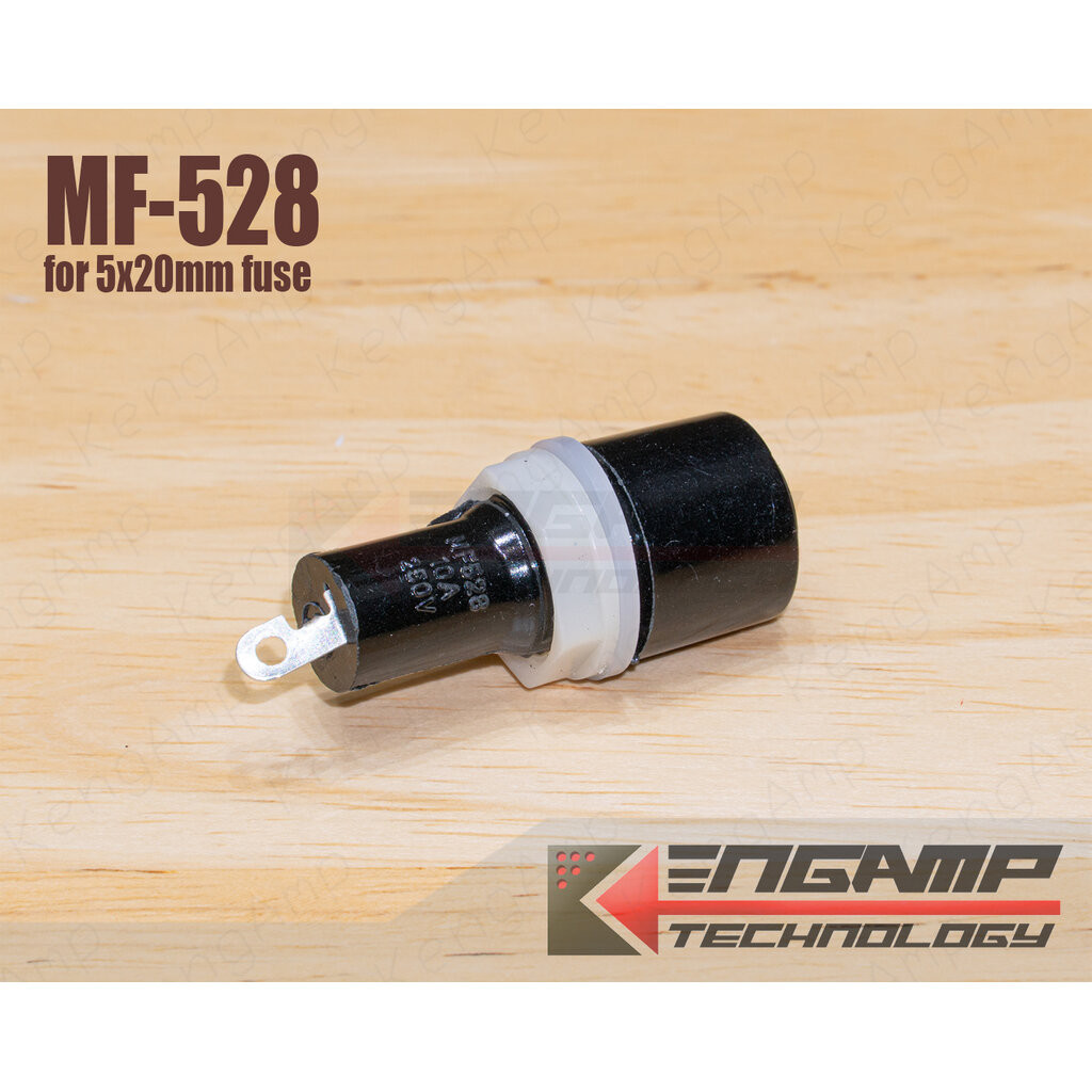 (1ตัว) [FUSE] MF-528 Fuse Holder กระบอกฟิวส์สำหรับฟิวส์ 5x20mm - รูปที่ 2