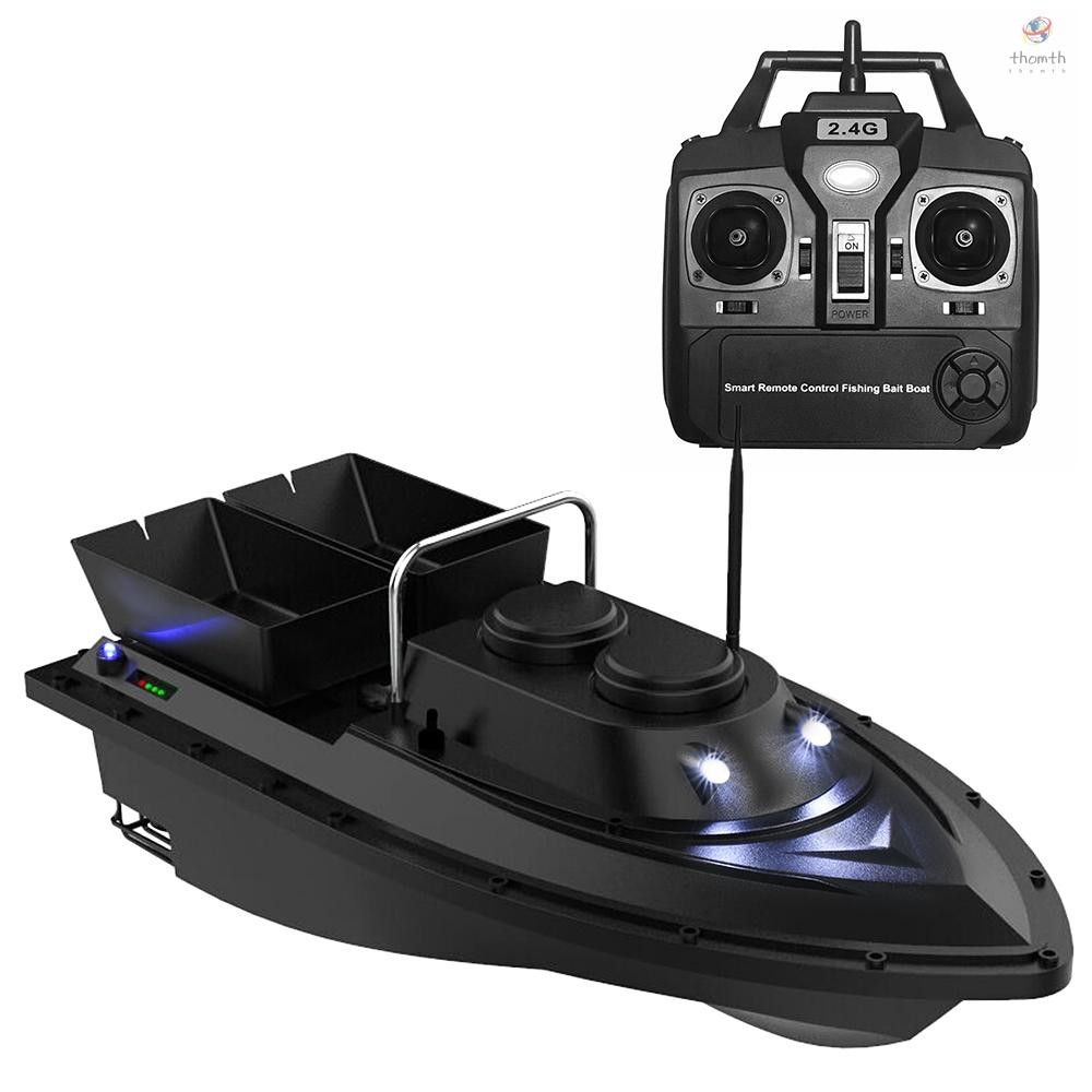 สมาร์ทเหยื่อตกปลาเรือรีโมทคอนโทรลไร้สายตกปลา Feeder ของเล่น RC เรือตกปลาสําหรับผู้ใหญ่ Beginn