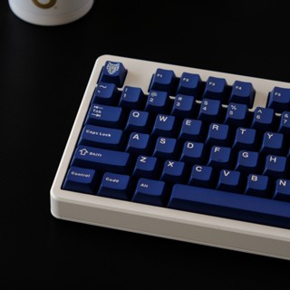 114 คีย์ Blue Double Shot PBT Keycaps โปรไฟล์เชอร์รี่สําหรับ…