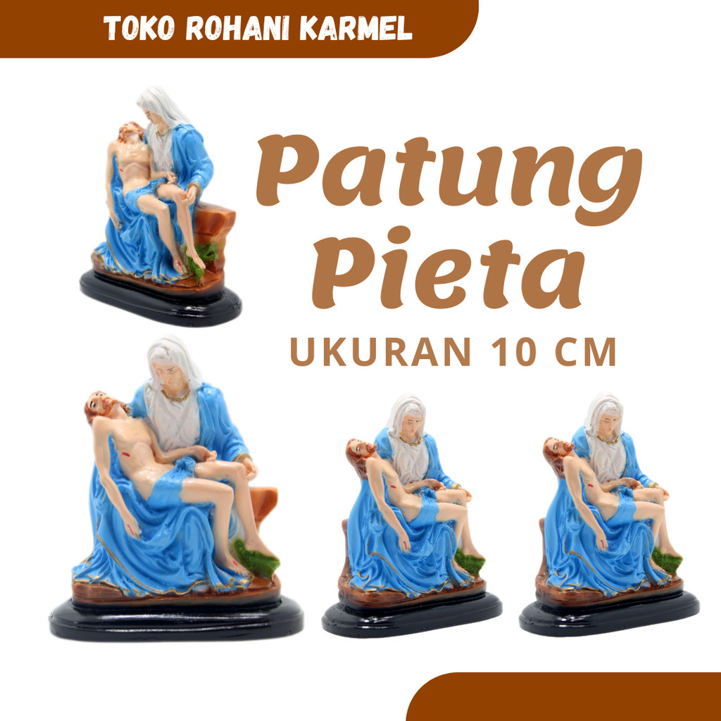 10 CM PIETA STATUE / MARY STATUE คือ MY JESUS