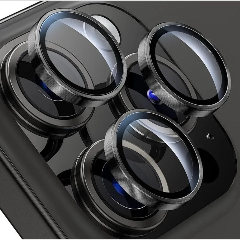 ฟิล์มวงแหวนเลนส์กล้อง สำหรับ iPhone 16 / 15 / 14 / 13 / 12 / 11 ตรงรุ่น กันรอยขีดข่วน ป้องกันเลนส์กล้อง ราคา ถูกที่สุด ดีลบีเคเค แกลเลอรีภาพที่ 3