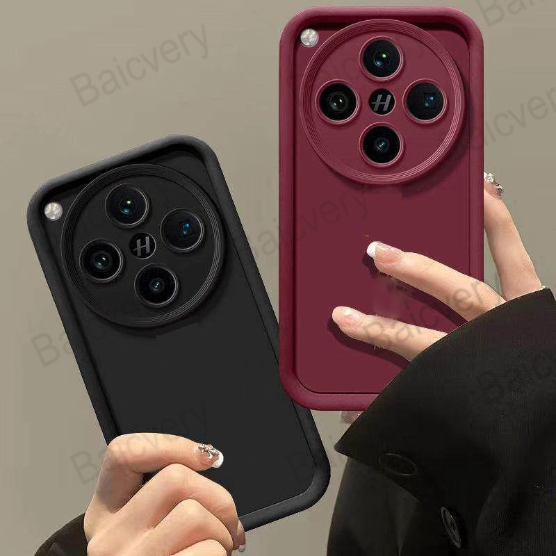 สําหรับ OPPO Find X8 Pro ค้นหา X8 นุ่มสีสันสดใส TPU ซิลิโคนฝาครอบกันกระแทกป้องกัน