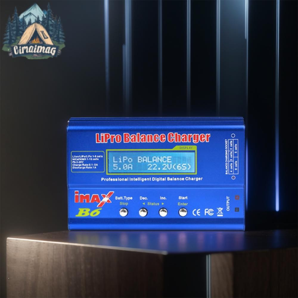 IMAX B6 80W NiMh แบตเตอรี่เครื่องชาร์จดิจิตอลสมดุลสําหรับเฮลิคอปเตอร์ RC