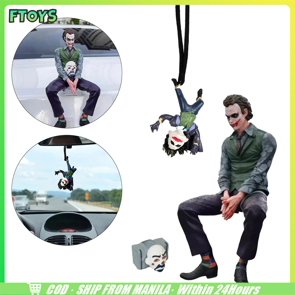 จัดส่งใน24ซม.16ซม.โมเดลโจ๊กเกอร์joker ท่านั่ง ติดรถ โมเดลthe dark knight figure