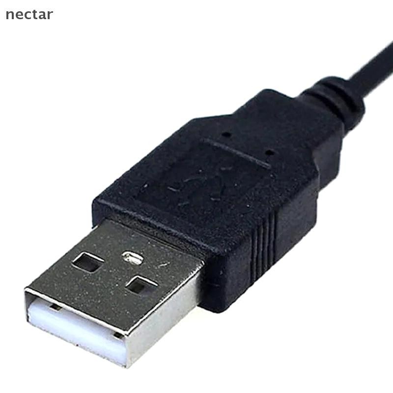 TAR 1PC สีดํา USB ชาร์จ Advance Line สายไฟสายชาร์จสําหรับ/SP/GBA/GameBoy/Nintendo/DS N