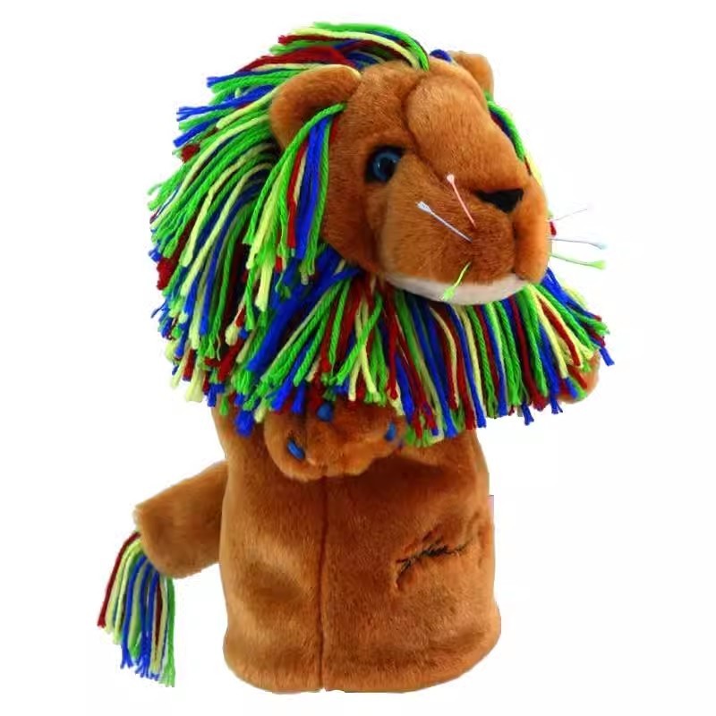 หมวกไม้กอล์ฟ การ์ตูนสัตว์ John Delley Lion Club Cover Service Wood No. ฝาครอบไม้ 1 ใบ GT5507 3F4I