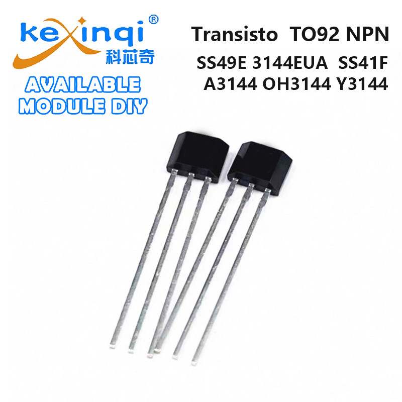 (10 ชิ้น) SS49E TO92 ทรานซิสเตอร์ 3144EUA SS41F A3144 OH3144 Y3144 49E 44E 3144 41F Hall Sensor