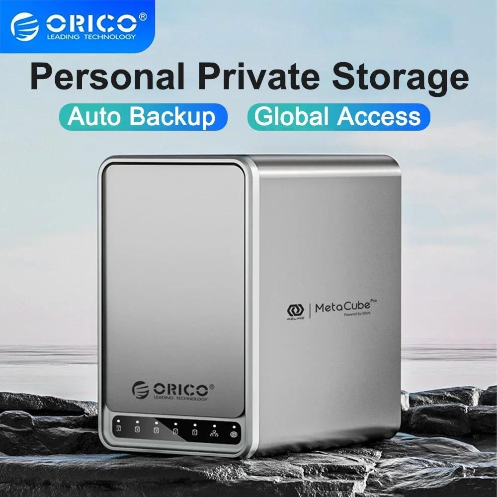 ORICO NAS Metabox Private Cloud NAS Storage Networkable Enclosure รองรับโหมด RAID ความเร็ว Gigabit พ