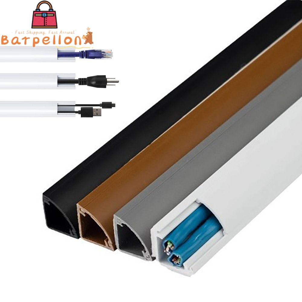 BARPELLON มุมสายเคเบิลคอนซีลเลอร์,สีสามเหลี่ยมสาย Hider, Professional PVC 100 ซม.Self กาวลวดฝาครอบผน