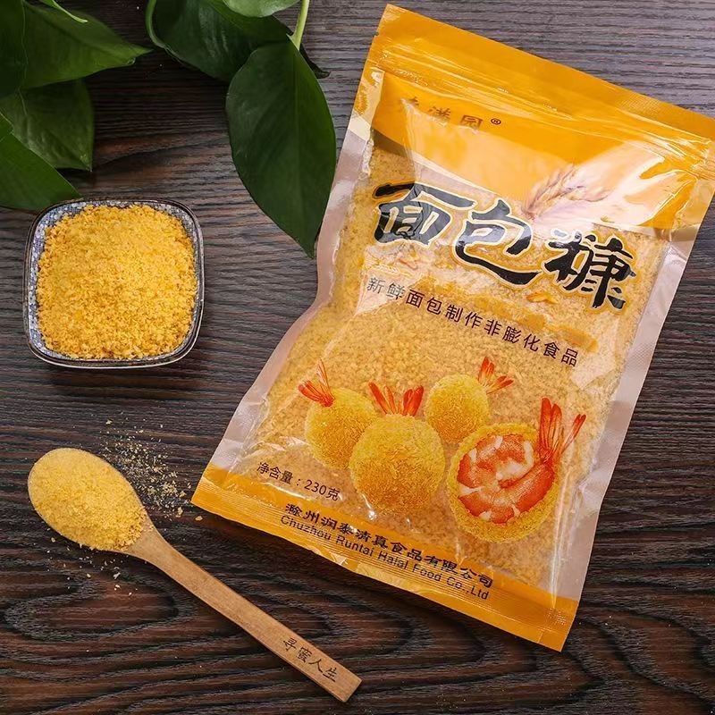 味满园清真黄面包糠家用油炸香酥炸鸡粉裹粉炸南瓜饼鸡排鸡腿商用Flavor Manyuan Halal Yellow Bread Crumbs Household Fried Crispy2025082