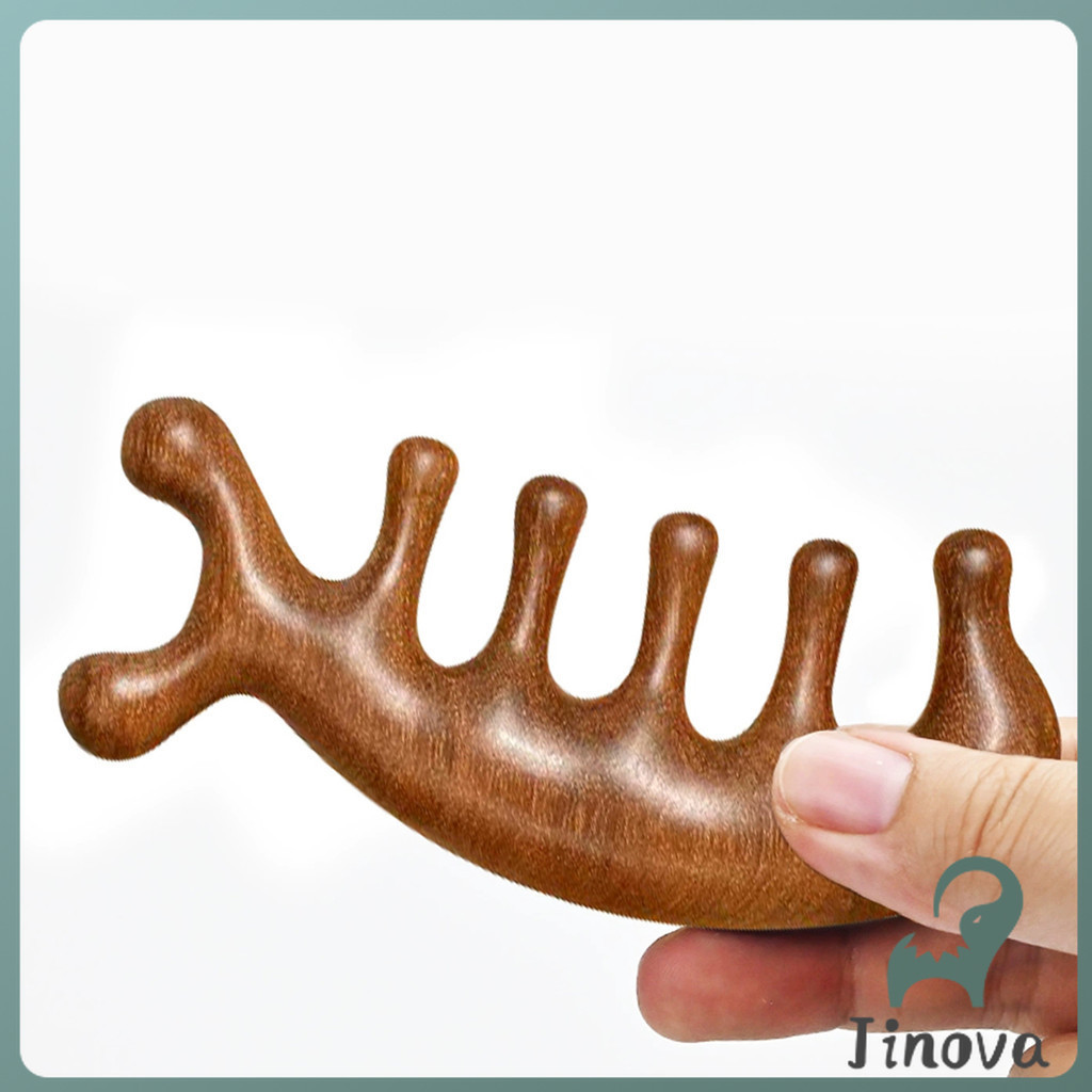 Jnv หวีนวดอเนกประสงค์ นวดศีรษะ หนังศีรษะผ่อนคลาย Massage comb - รูปที่ 5